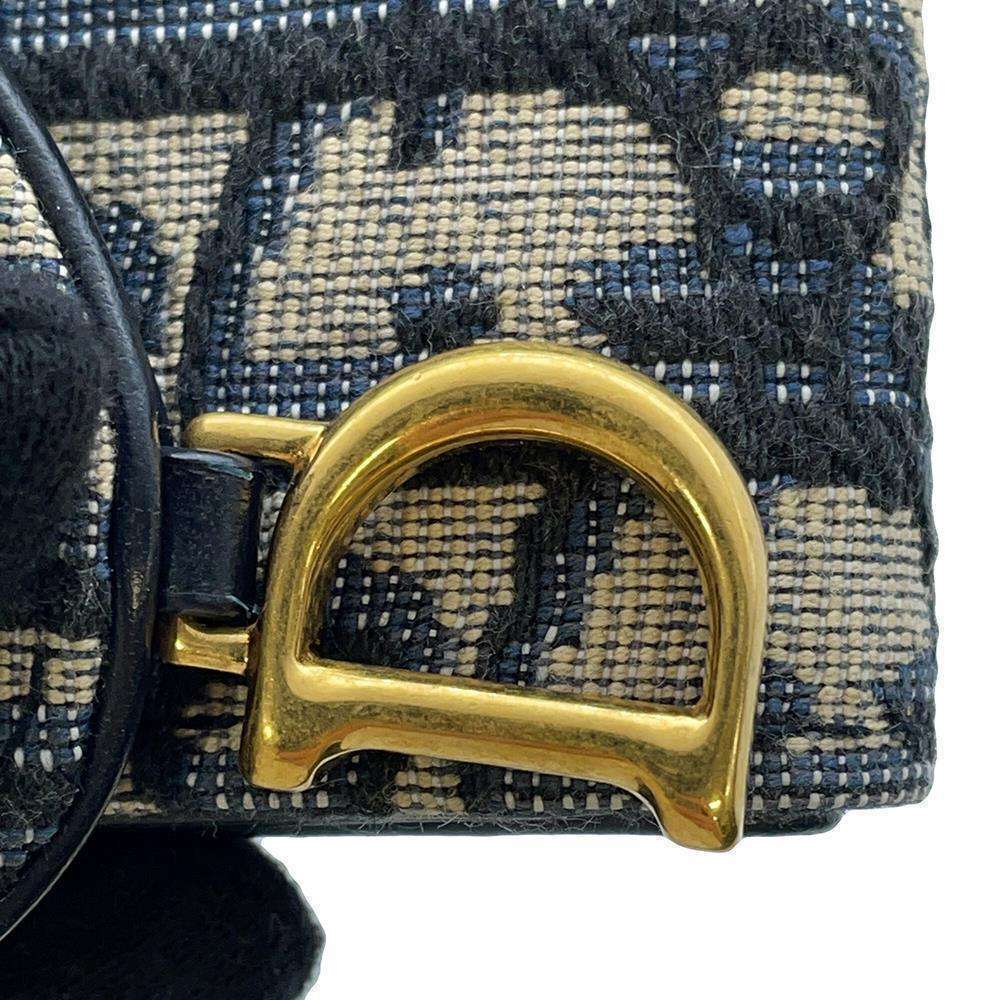 Christian Dior Tri fold Wallet Saddle Oblique Compact - Picture 7 of 12